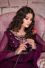 Nigah e Shoq By Haniumaimaz Stitched 2 Piece Formals Suit-MAHAM