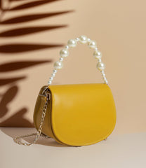 Pearl Handle Mini Crossbody HandBag For girls 2026