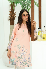 Raha By Amal Stitched Co Ords Cambric Vol-01 Collection'2025-Opal