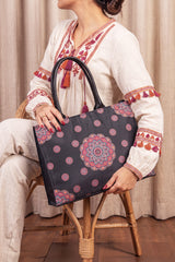 Fineur Canvas Tote Rustic Rose