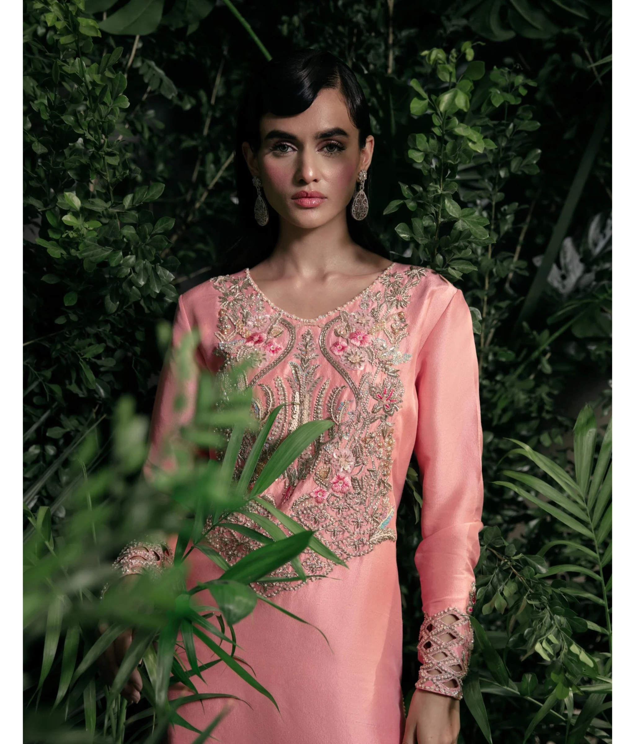 Luna By Mariam Malik Stitched 2 Piece Luxe Silk Pret Collection'2025-LUNA- Luxury Pret'24  - 5