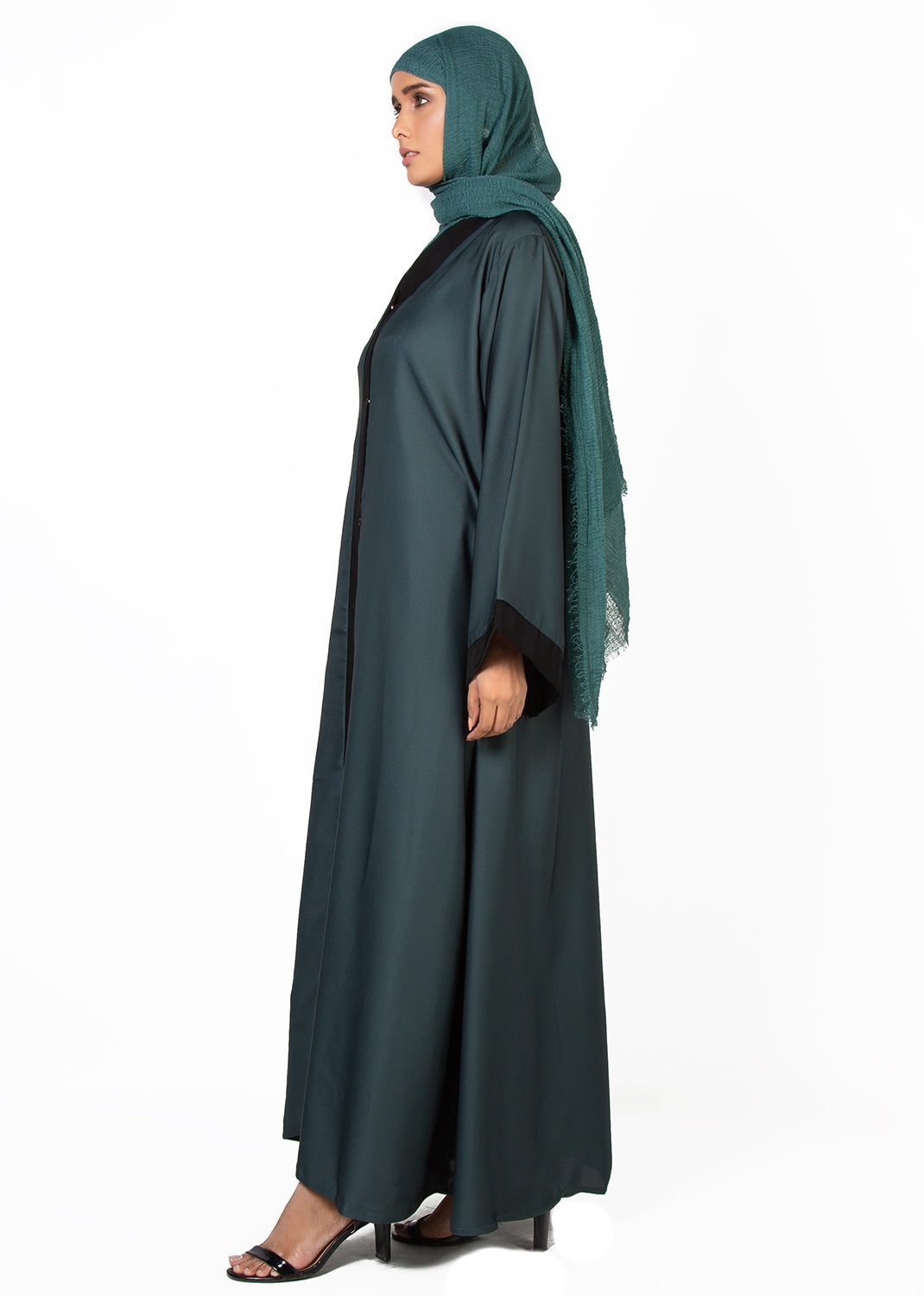 Abaya.Pk Pristine Green Abaya