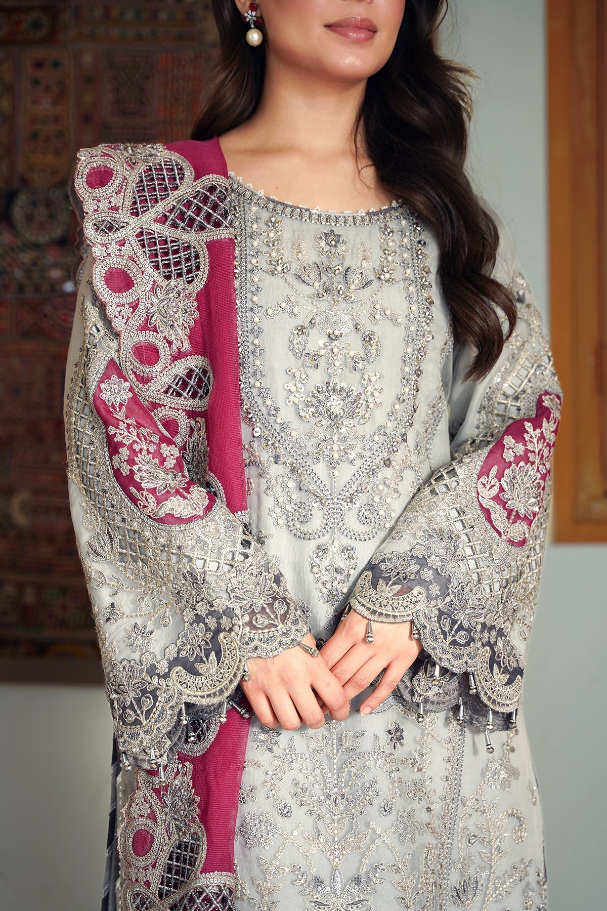 Meeras By Imrozia Serene Unstitched 3 Piece Luxury Formals Collection'2025-I-228 ZAREEN