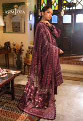 Asim Jofa Eid Signature Ajubf-11 Embroidered Jacquard 3 Pcs