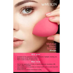 Muicin-Pink Sponge Makeup Blender