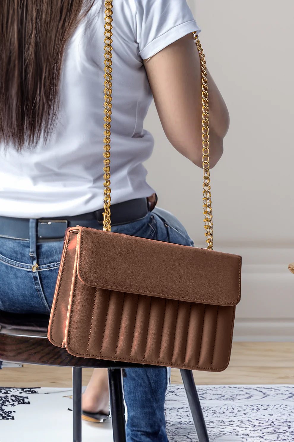 Brown Crossbody Women Bags & Purses Pakistan