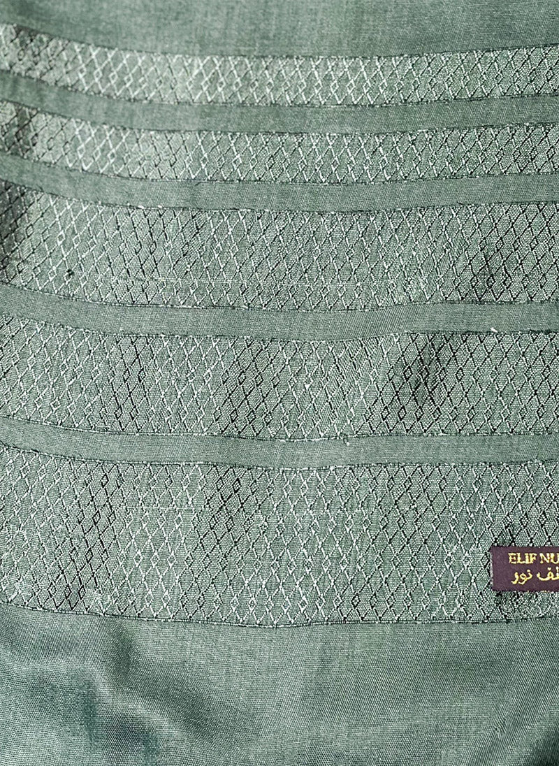 Hijab Ul Hareem Solid Self Print Fancy Hijabs