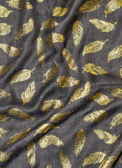 Hijab Ul Hareem Gold Feather Hijab