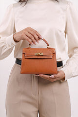 Fineur Handbag Mini Iconic - Brown