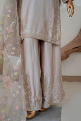 Saira Sultana Stitched Wedding Formals Suit-Haya-Fawn