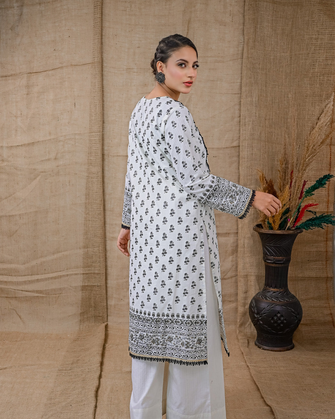 Ayla Studio Stitched Luxury Collection'2025-Assp-107 Dobby Spring 2Pcs