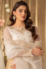 House Of Chiffon By Humdum Unstitched 3 Piece Luxury Formals Suit-D16