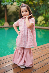 Shop the elegant Net Embroidered 3 Pc Suit for girls, offering a chic and stylish design