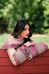 Florent Unstitched 3 Piece Emb Lawn Eid Edit Suit-FEF-3A