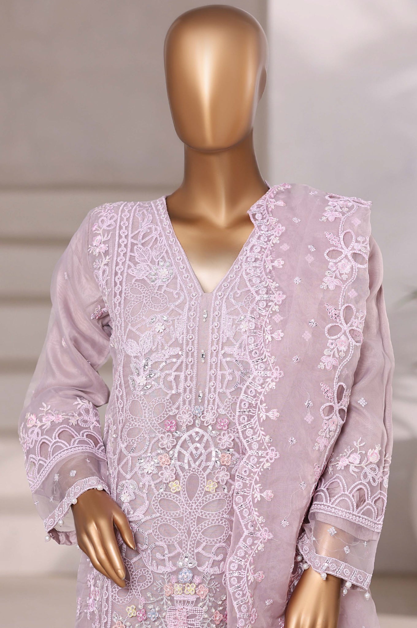 Mahpara by Sada Bahar Stitched 3 Piece Festive Formals Vol-18 Collection'2025-3D-6-Plum