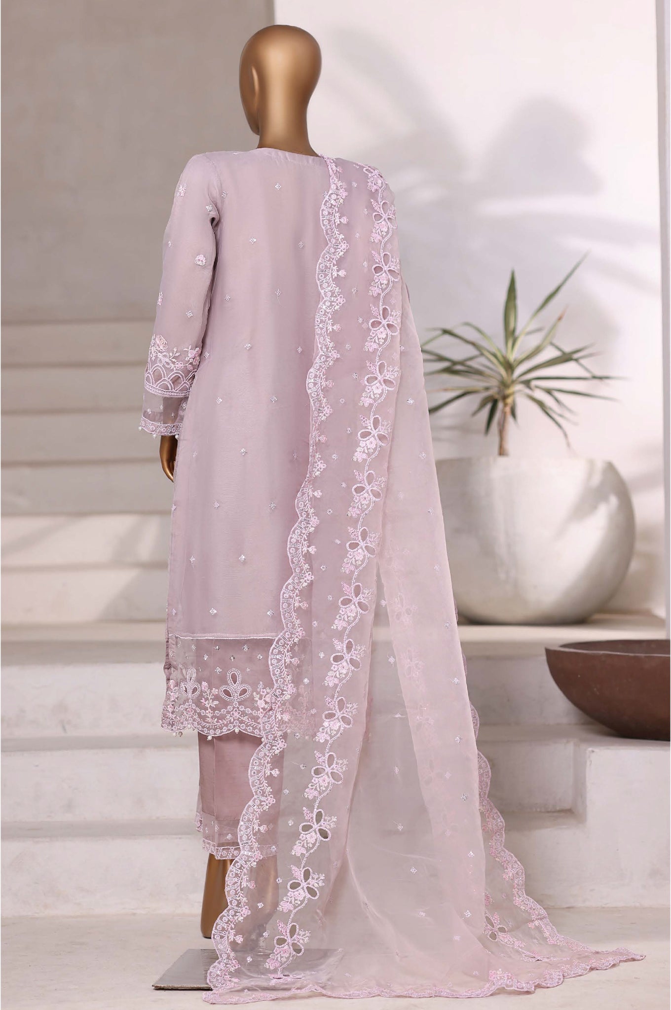 Mahpara by Sada Bahar Stitched 3 Piece Festive Formals Vol-18 Collection'2025-3D-6-Plum