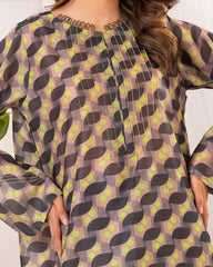 Ayla Studio Stitched PRINTED ESSENTIAL CO-ORD - Abstract Mind