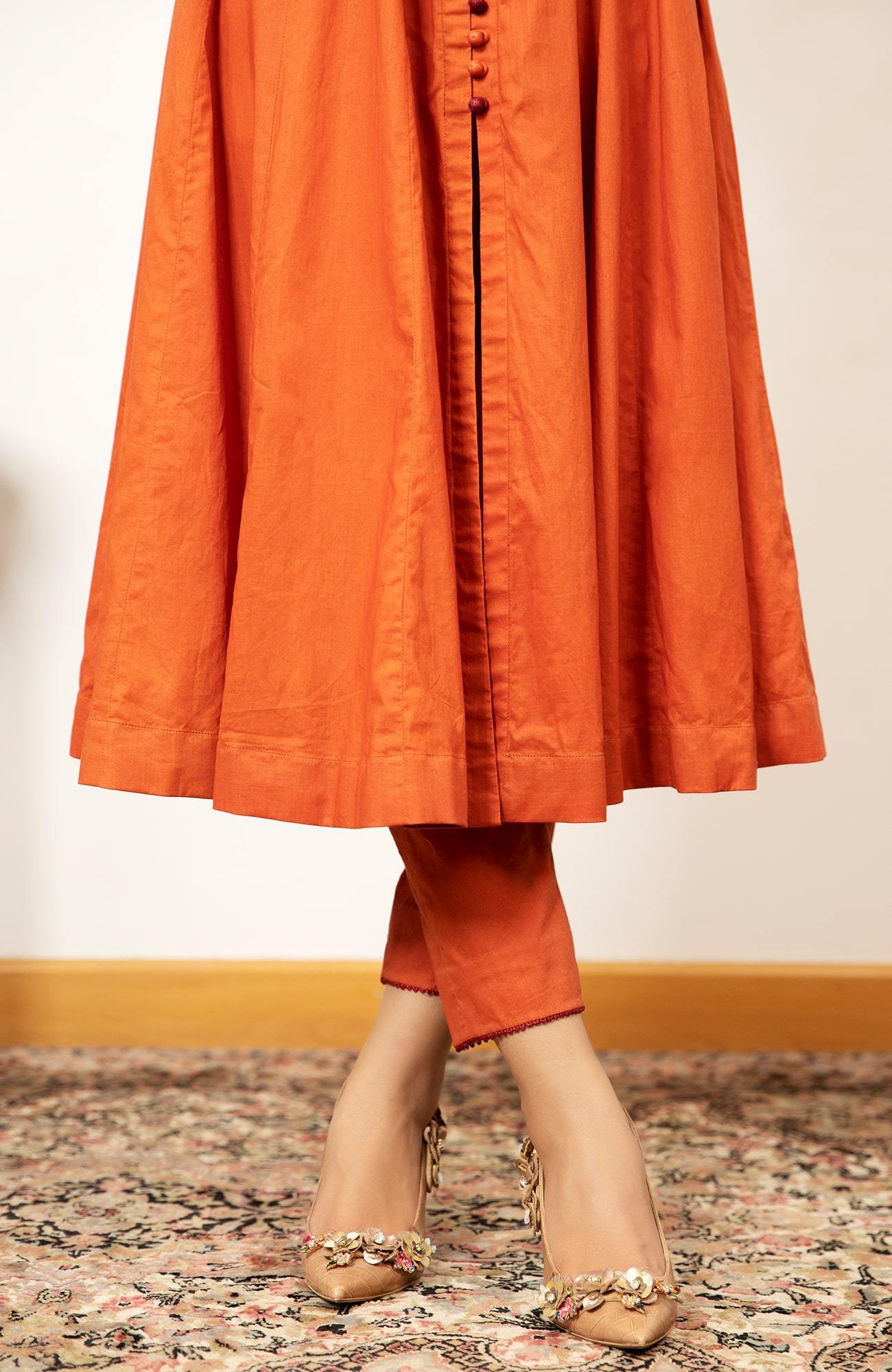 Joy Pret By Zaaviay Stitched Dahlia (Two Piece)
