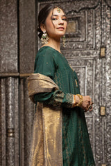 Zaaviay Stitched Eid Edit Orhni (Three Piece)