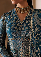 Sardinia Unstitched 3 Piece Luxury Brides Edit Suit-SYLIVIA