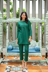 Bayaan By Mashrib Stitched 2 Piece Summer Suit-Umeed - 2pc