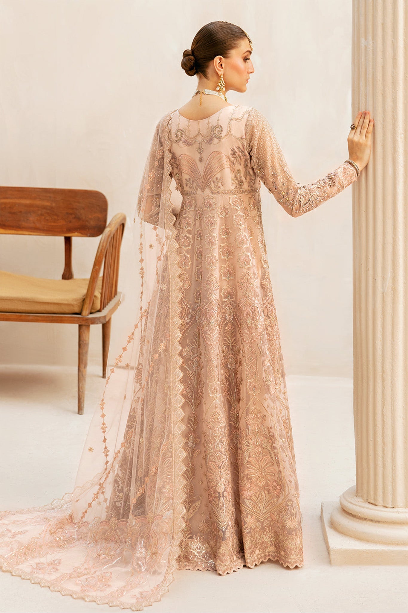 Ramsha Unstitched 3 Piece Luxury Festive Wedding Vol-04 Collection'2024-HB-403