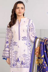 Zellbury Unstitched 2 Piece Lawn Vol-07 Suit-WUS-20408