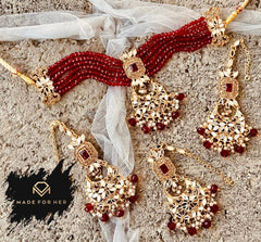 Made For Her-Noor Choker Set - KAHD1003