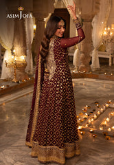 Asim Jofa Shehnai Festive Ajsh-04 Embroidered Chiffon 3 Pcs