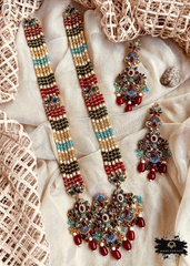 Made For Her-Nauratan Uroos Mala Set - KSH1065