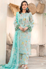 Rang by Motifz Unstitched 3 Piece Printed Lawn Suit-R-4148