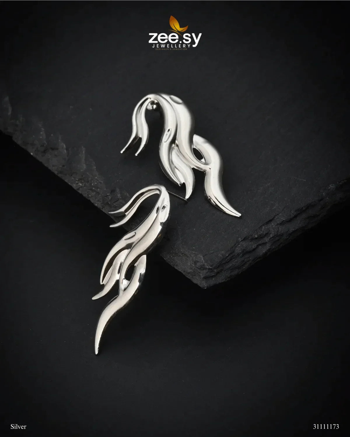 Blaze Earrings - Zeesy Jewellery