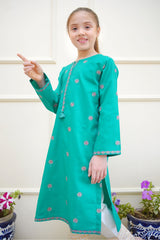Rang e Eid Shanzey Stitched Jacquard Kurti Suit-SHK-4212