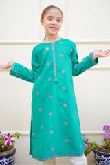 Rang e Eid Shanzey Stitched Jacquard Kurti Suit-SHK-4212