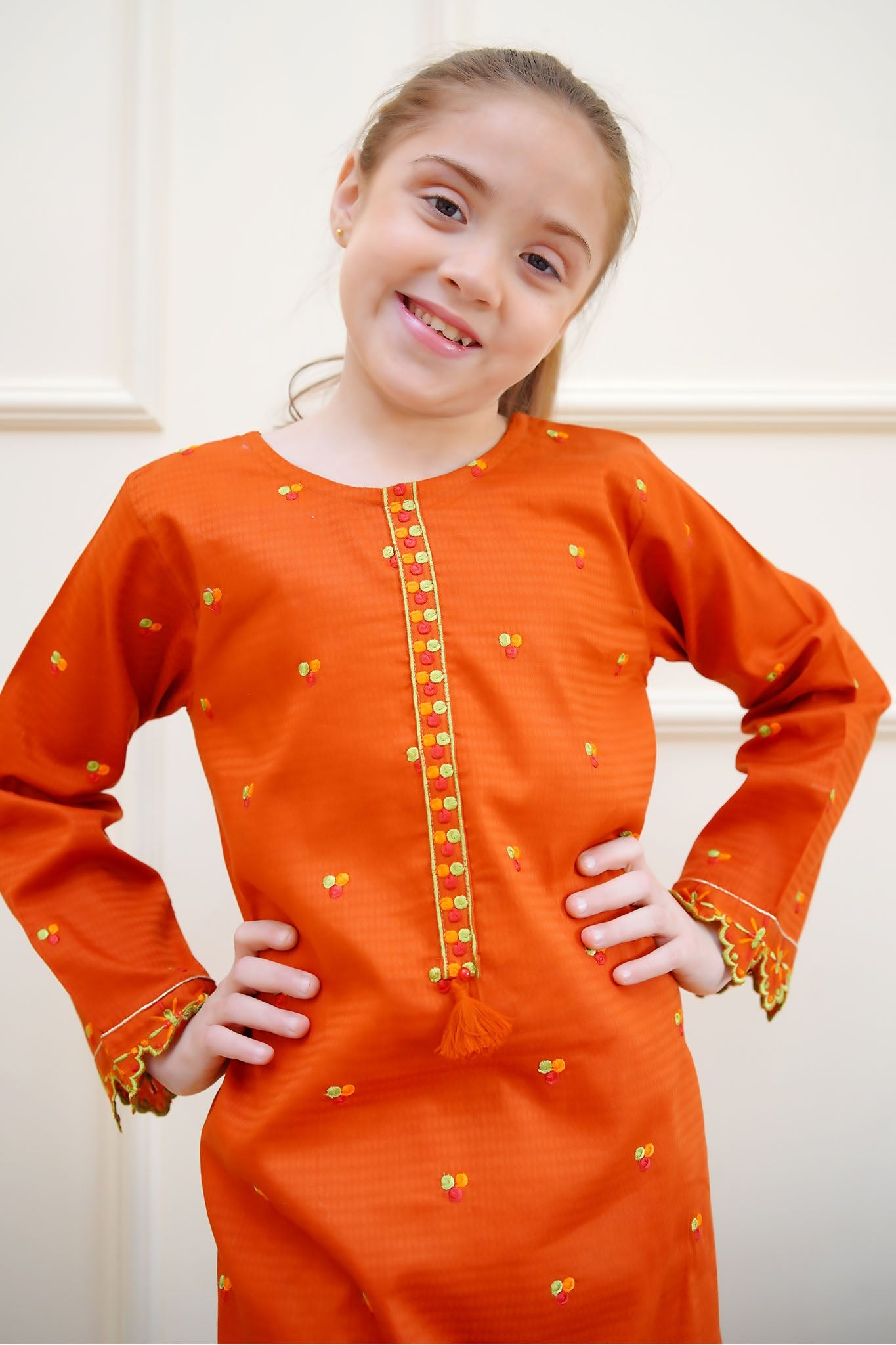 Rang e Eid Shanzey Stitched Jacquard Kurti Collection'2025-SHK-4213
