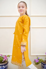 Rang e Eid Shanzey Stitched Jacquard Kurti Suit-SHK-4215