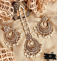 Made For Her-Elantra Earrings & Tikka - KMW1084