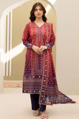 Zellbury Unstitched 3 Piece Lawn Vol-07 Suit-WUS-30426