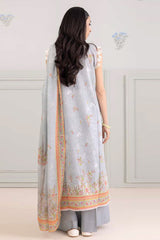 Zellbury Unstitched 3 Piece Lawn Vol-07 Suit-WUS-30428