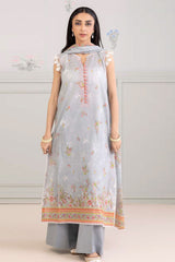 Zellbury Unstitched 3 Piece Lawn Vol-07 Suit-WUS-30428