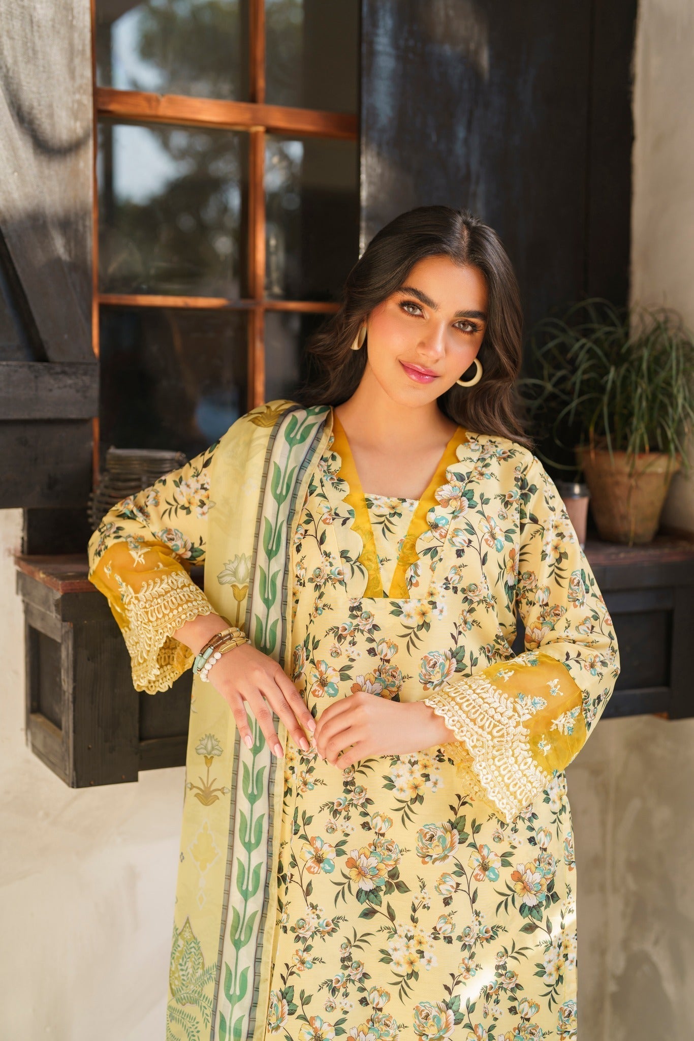 Gardenia Pret by Panache Apparel Stitched Collection-Canary