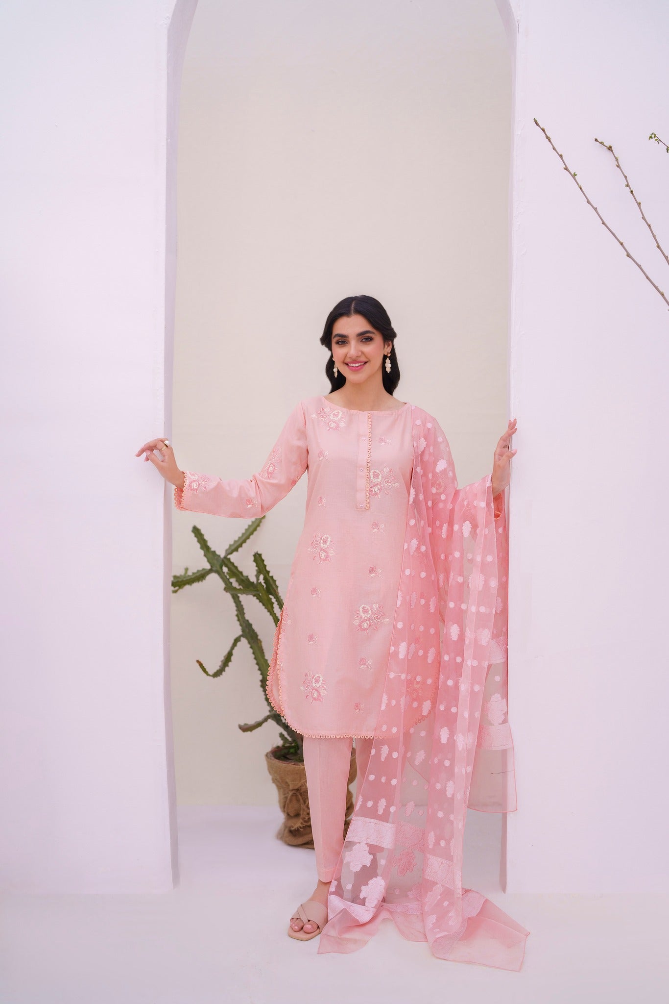 Gardenia Pret by Panache Apparel Stitched Collection-Rouge