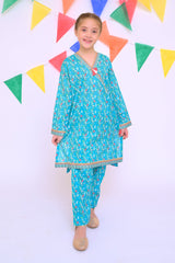 Eid Milan by Shanzey Stitched 2 Piece Printed Lawn Collection-SHK-4313