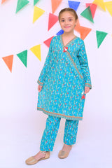 Eid Milan by Shanzey Stitched 2 Piece Printed Lawn Collection-SHK-4313