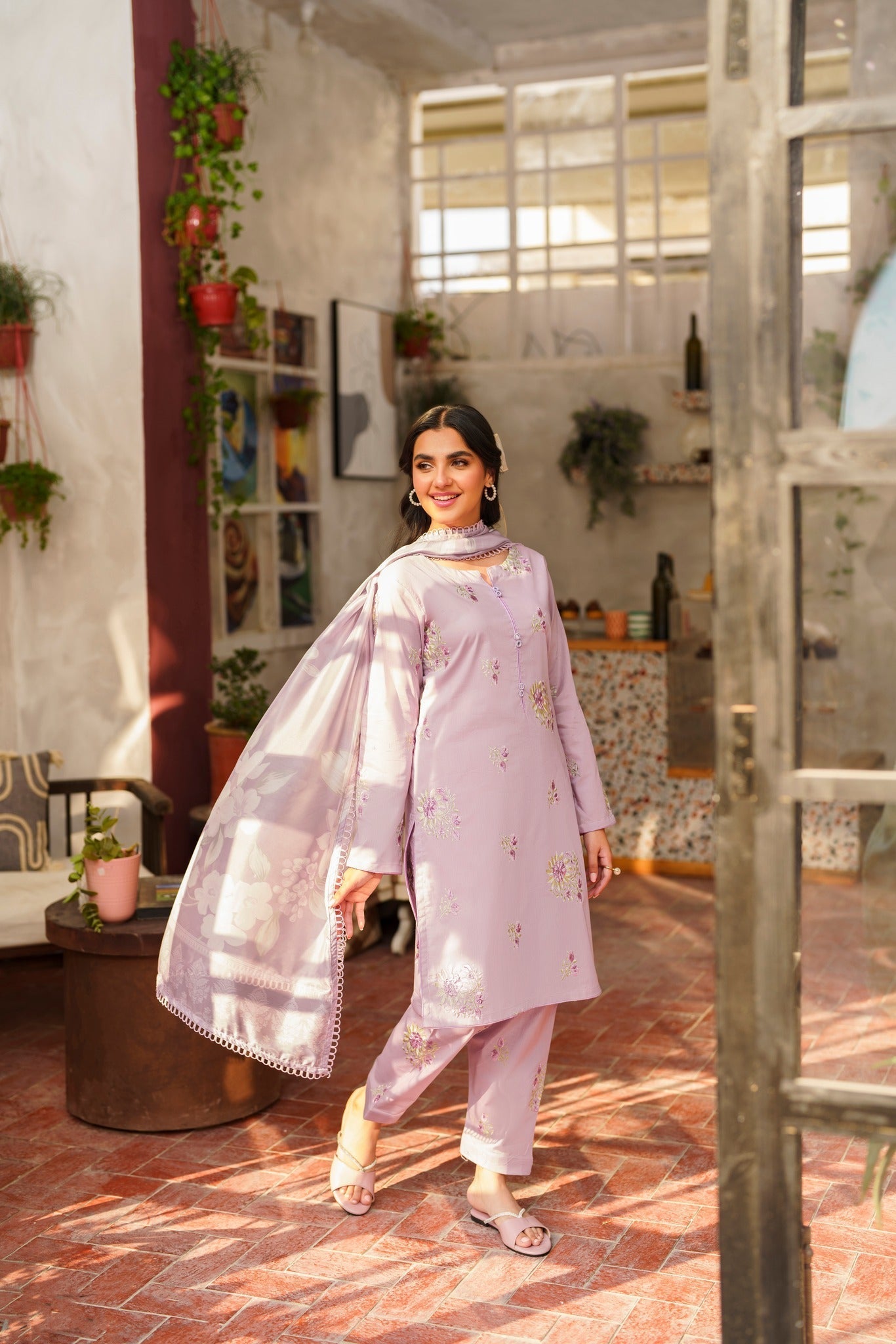 Gardenia Pret by Panache Apparel Stitched Collection-lilac
