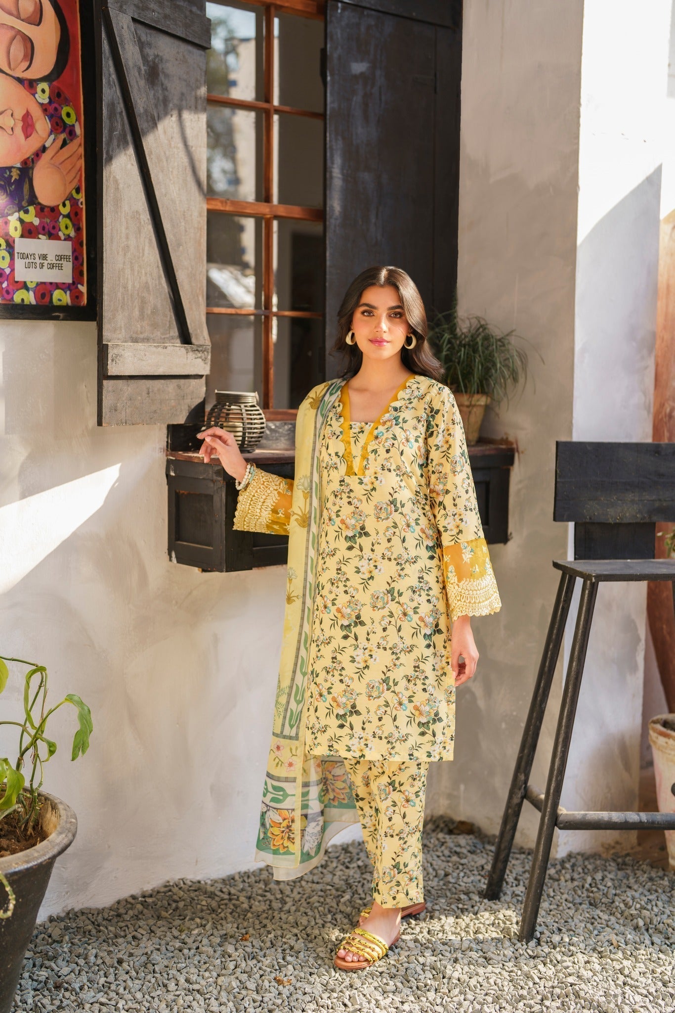 Gardenia Pret by Panache Apparel Stitched Collection-Canary