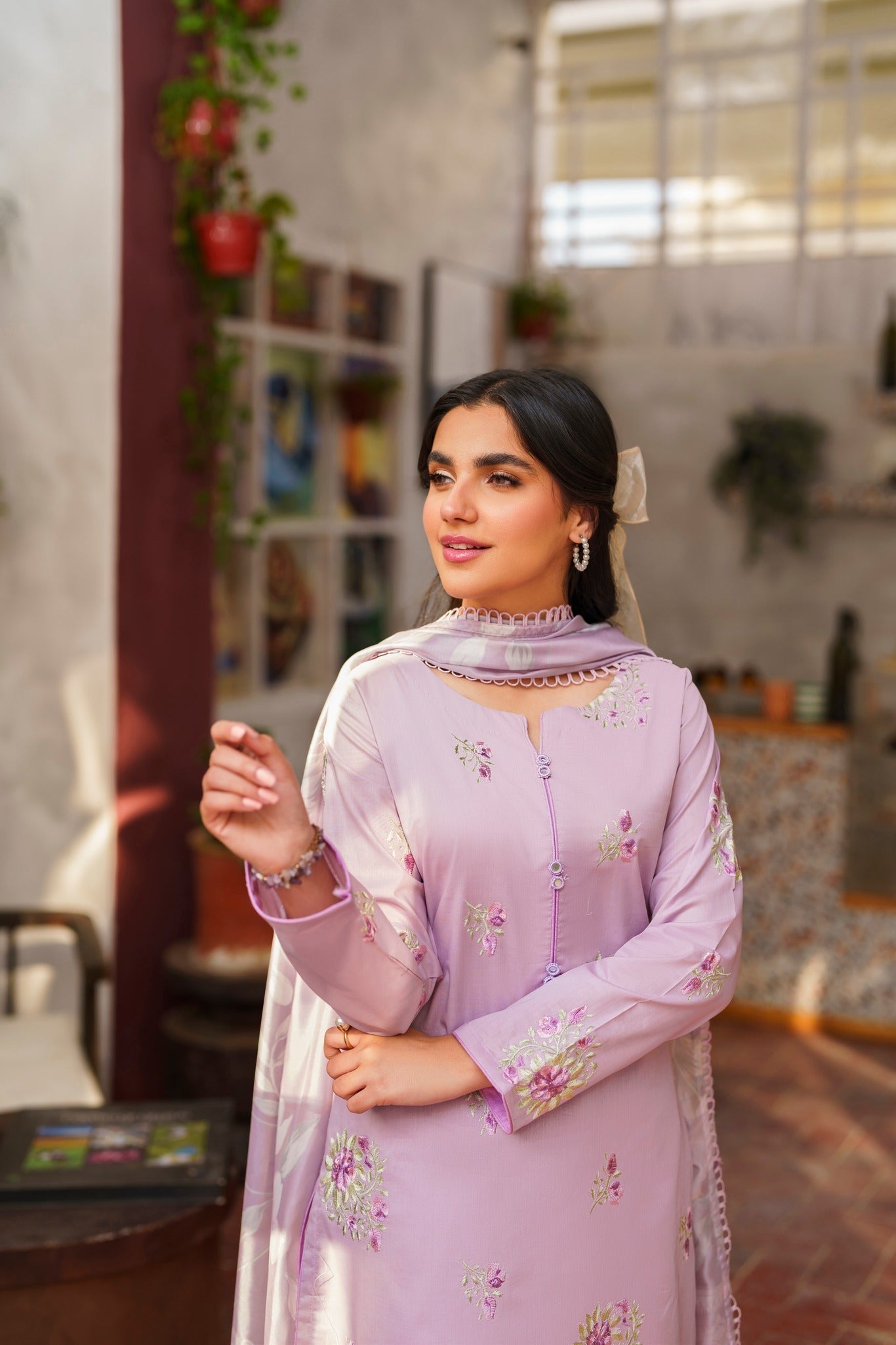 Gardenia Pret by Panache Apparel Stitched Collection-lilac