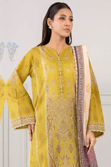 Zellbury Unstitched 3 Piece Lawn Vol-07 Suit-WUS-30432