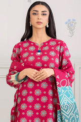 Zellbury Unstitched 3 Piece Lawn Vol-07 Suit-WUS-30435