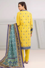 Zellbury Unstitched 3 Piece Lawn Vol-07 Suit-WUS-30437